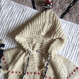 Vintage Baby Knit Hoodie